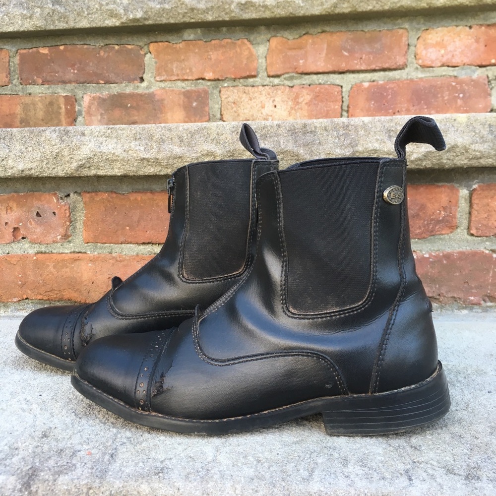 Black Paddock Boots
